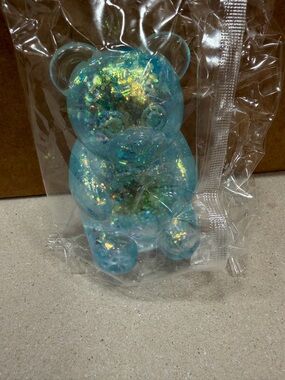 Blue Glitter Bear squishy Stress toy Bear squishy toy sensory bear squishy new